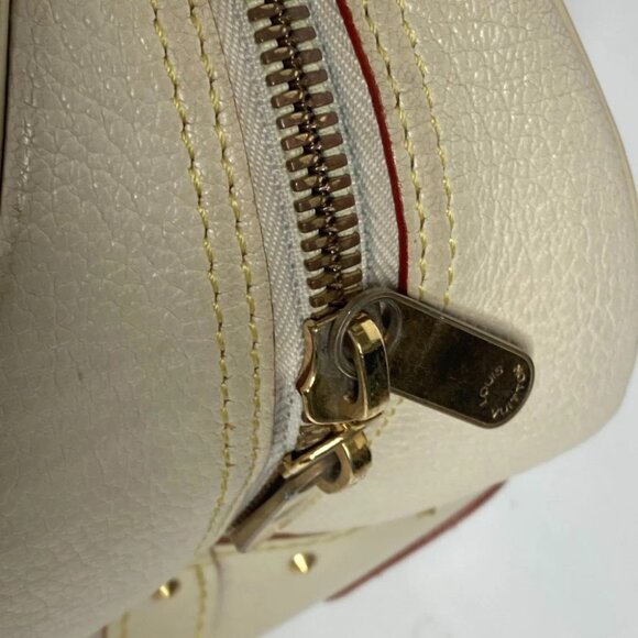 LOUIS VUITTON M91891 Suhali Spaerb Shoulder Bag Hand Bag Suhari leather White - Picture 8 of 16